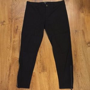 Madewell Black ponte pants